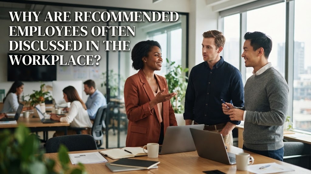 Why Are Recommended Employees Often Discussed in the Workplace?