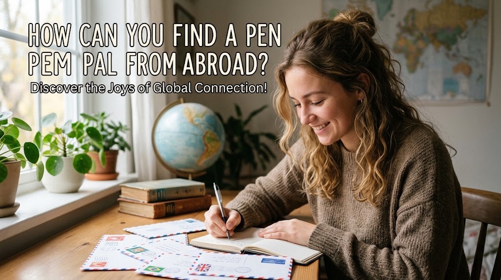 How Can You Find a Pen Pal from Abroad?