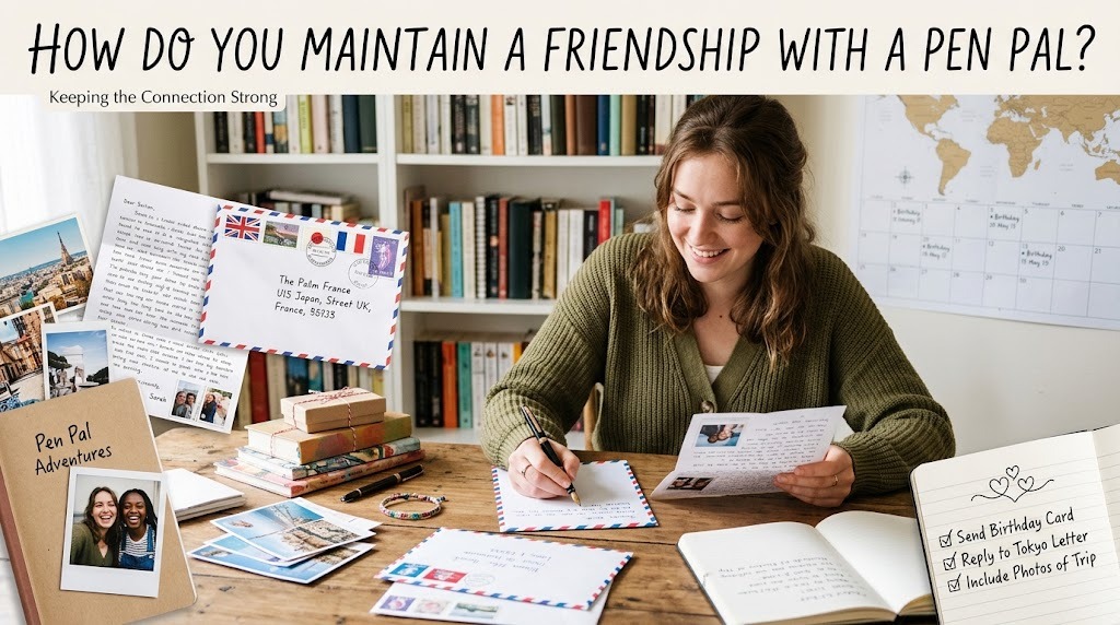 How Do You Maintain a Friendship with a Pen Pal?