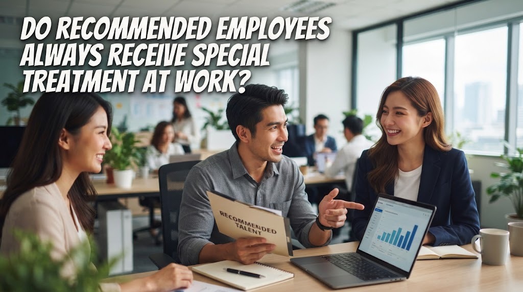 Do Recommended Employees Always Receive Special Treatment at Work?