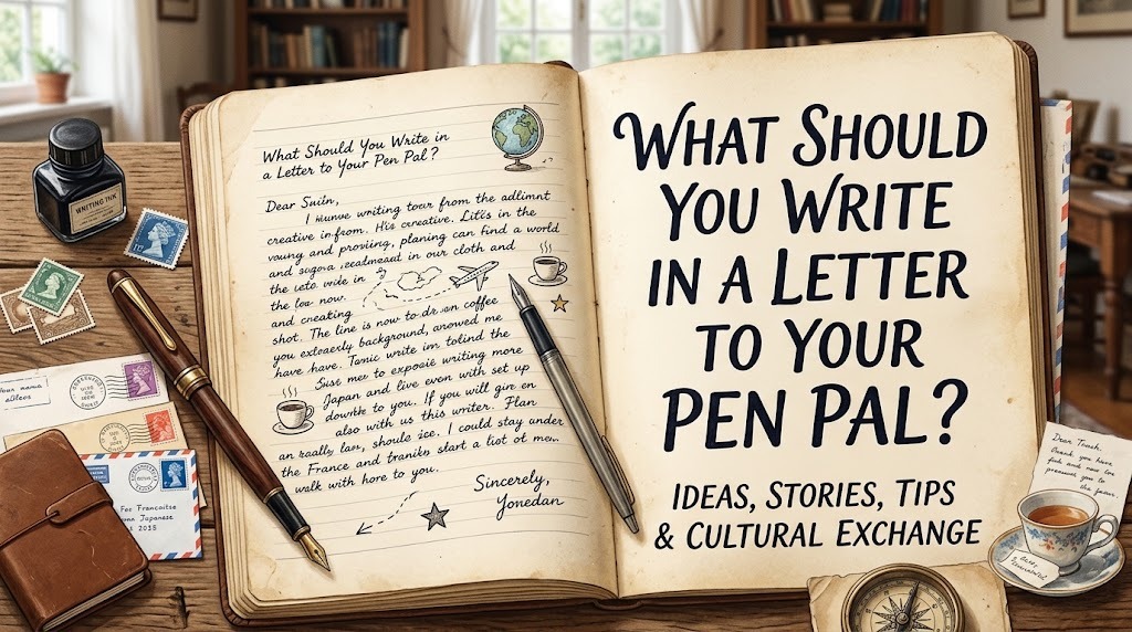 What Should You Write in a Letter to Your Pen Pal?