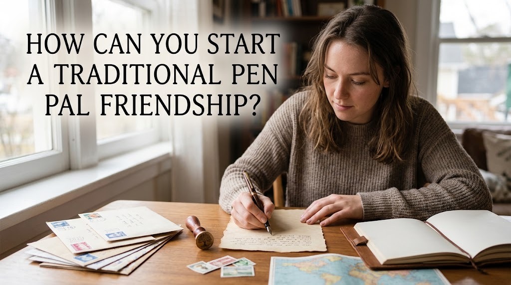 How Can You Start a Traditional Pen Pal Friendship?