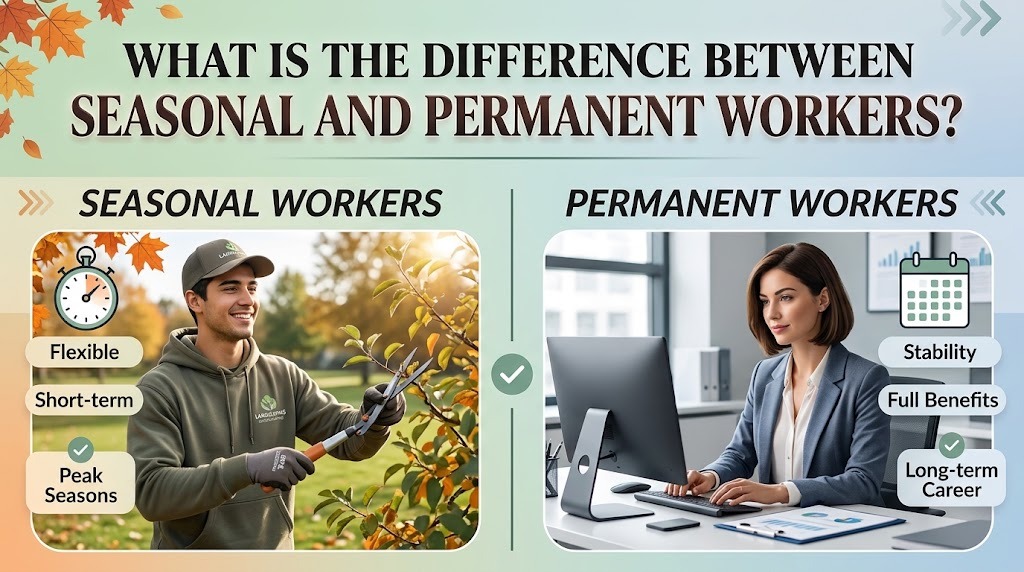 What Is the Difference Between Seasonal and Permanent Workers?