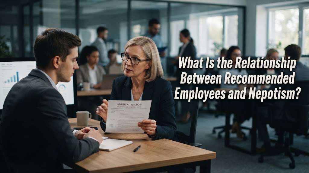 What Is the Relationship Between Recommended Employees and Nepotism?
