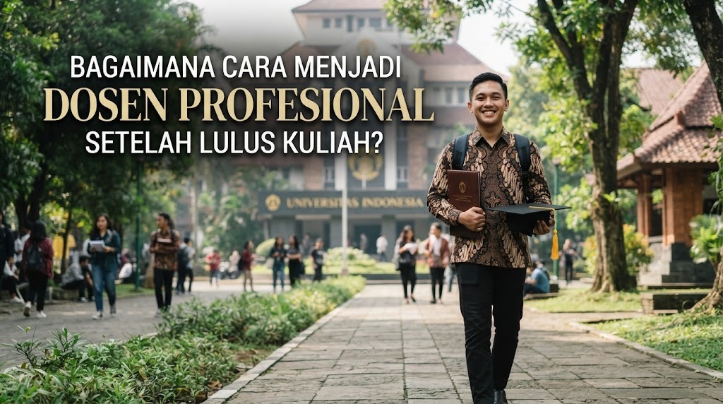 Bagaimana Cara Menjadi Dosen Profesional Setelah Lulus Kuliah?