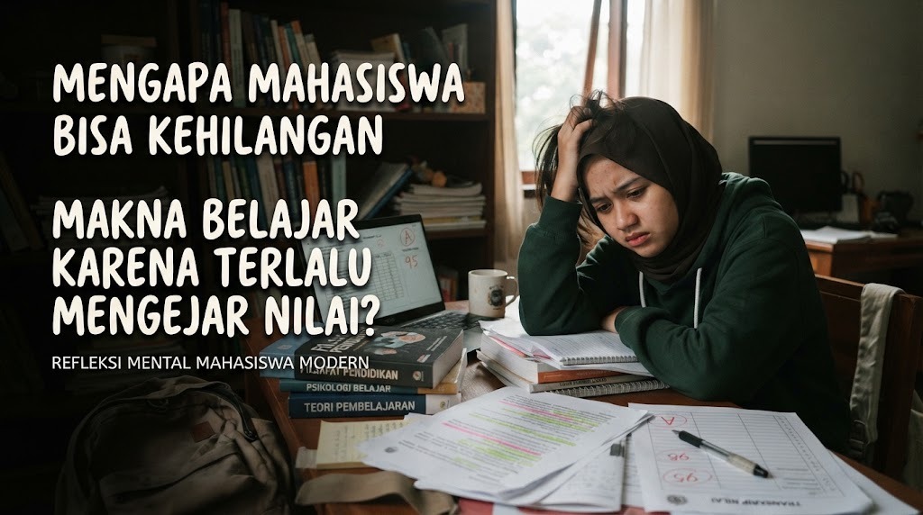 Mengapa Mahasiswa Bisa Kehilangan Makna Belajar Karena Terlalu Mengejar Nilai?