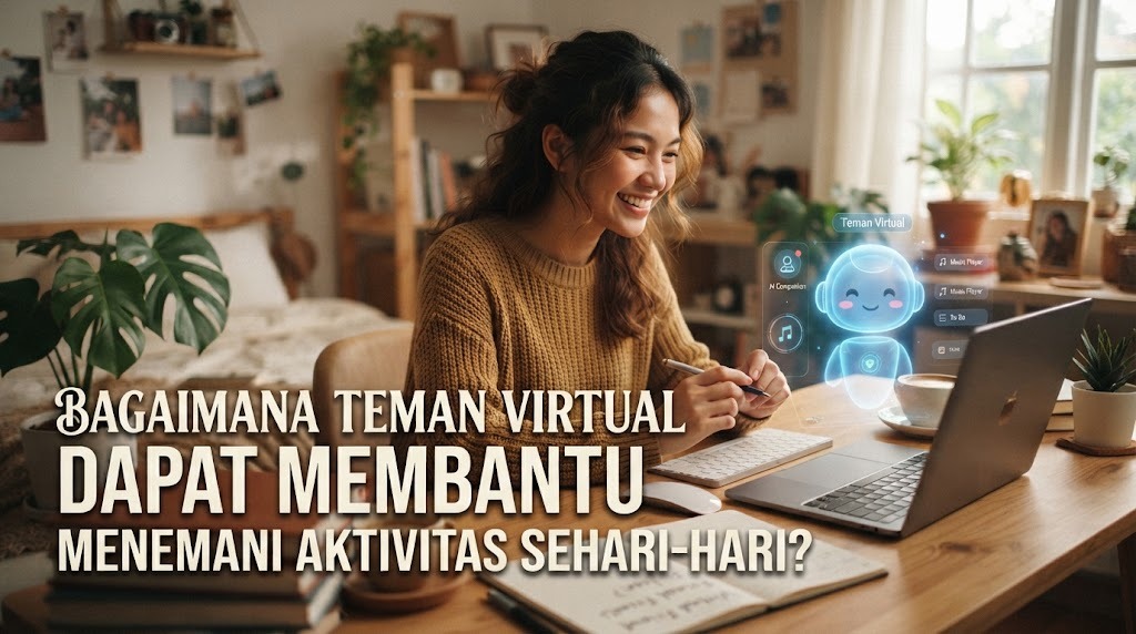 Bagaimana Teman Virtual Dapat Membantu Menemani Aktivitas Sehari Hari?