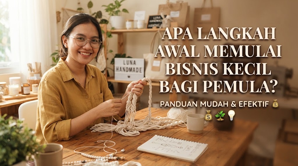 Apa Langkah Awal Memulai Bisnis Kecil bagi Pemula?