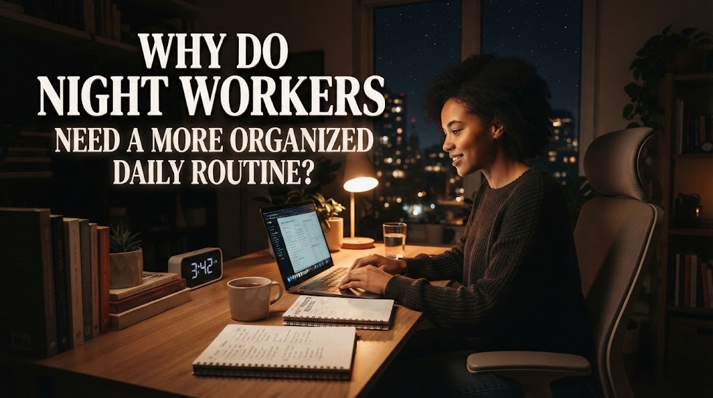 Why Do Night Workers Need a More Organized Daily Routine?