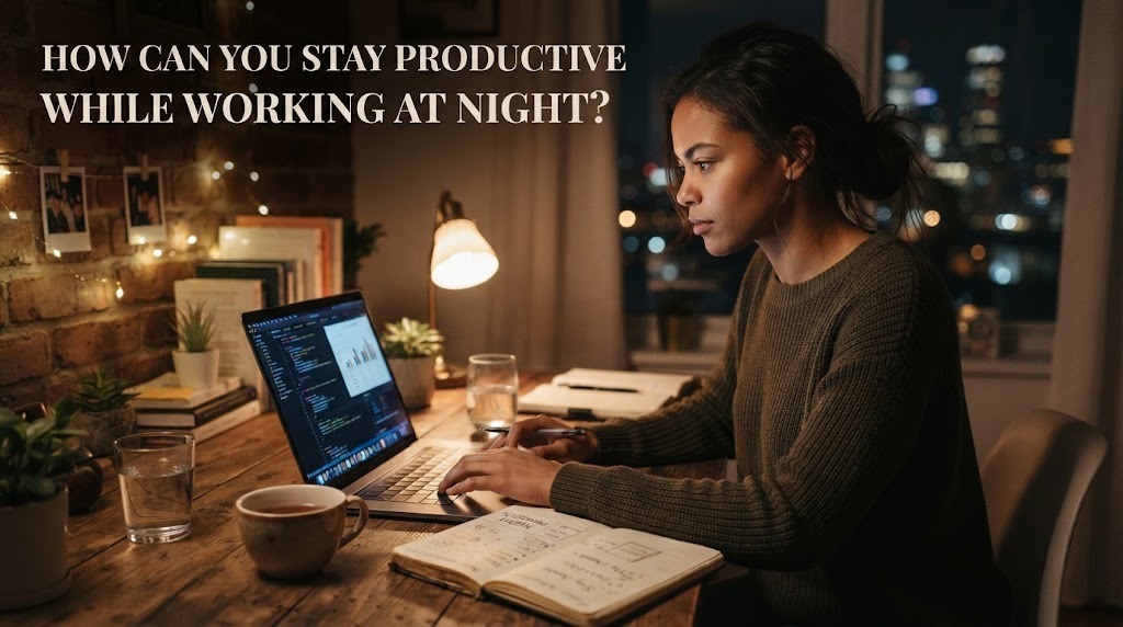 How Can You Stay Productive While Working at Night?