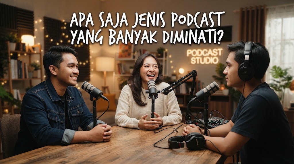 Apa Saja Jenis Podcast yang Banyak Diminati?