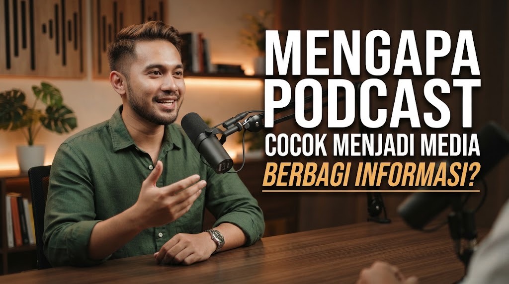 Mengapa Podcast Cocok Menjadi Media Berbagi Informasi?
