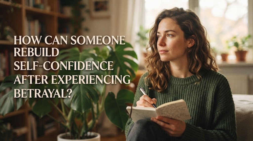 How Can Someone Rebuild Self-Confidence After Experiencing Betrayal?