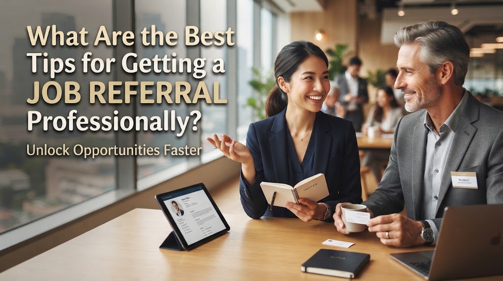 What Are the Best Tips for Getting a Job Referral Professionally?