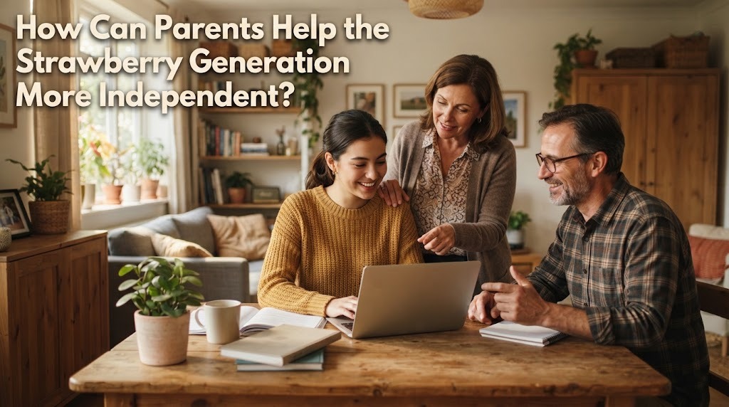 How Can Parents Help the Strawberry Generation Become More Independent?