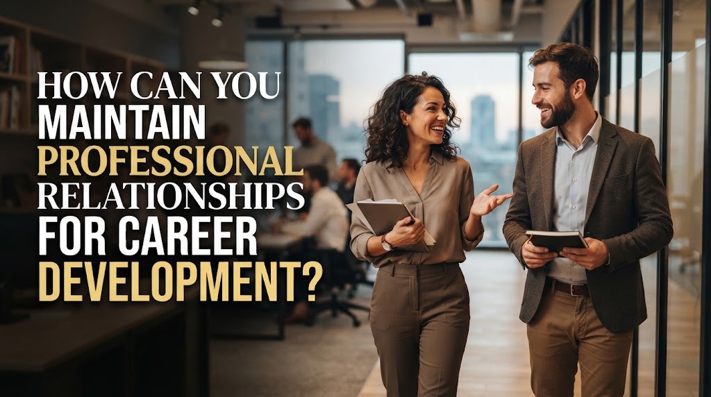 How Can You Maintain Professional Relationships for Career Development?