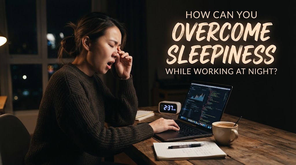 How Can You Overcome Sleepiness While Working at Night?