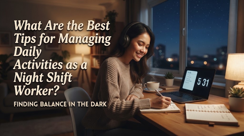 What Are the Best Tips for Managing Daily Activities as a Night Shift Worker?
