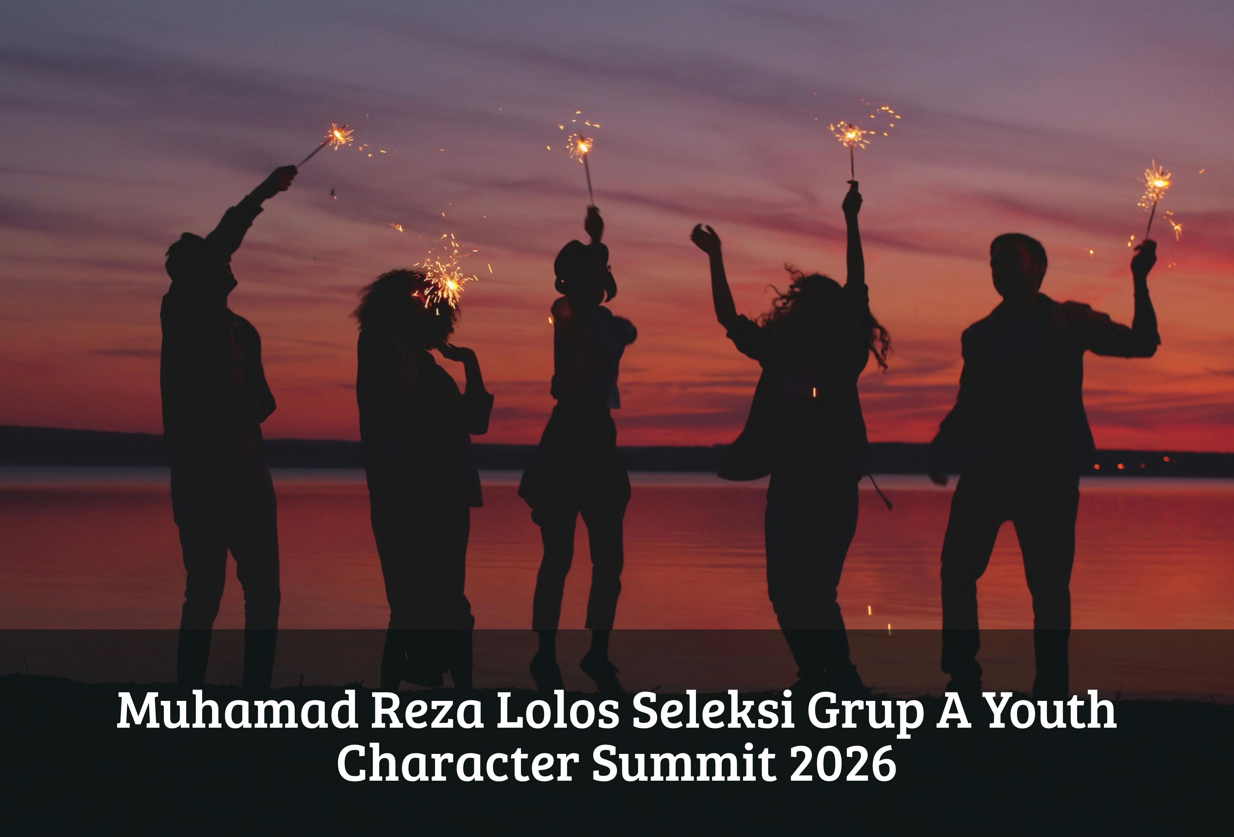 Muhamad Reza Lolos Seleksi Grup A Youth Character Summit 2026