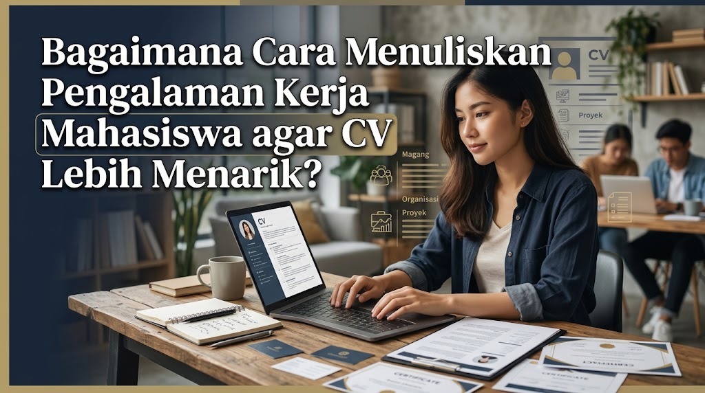 Bagaimana Cara Menuliskan Pengalaman Kerja Mahasiswa agar CV Lebih Menarik?