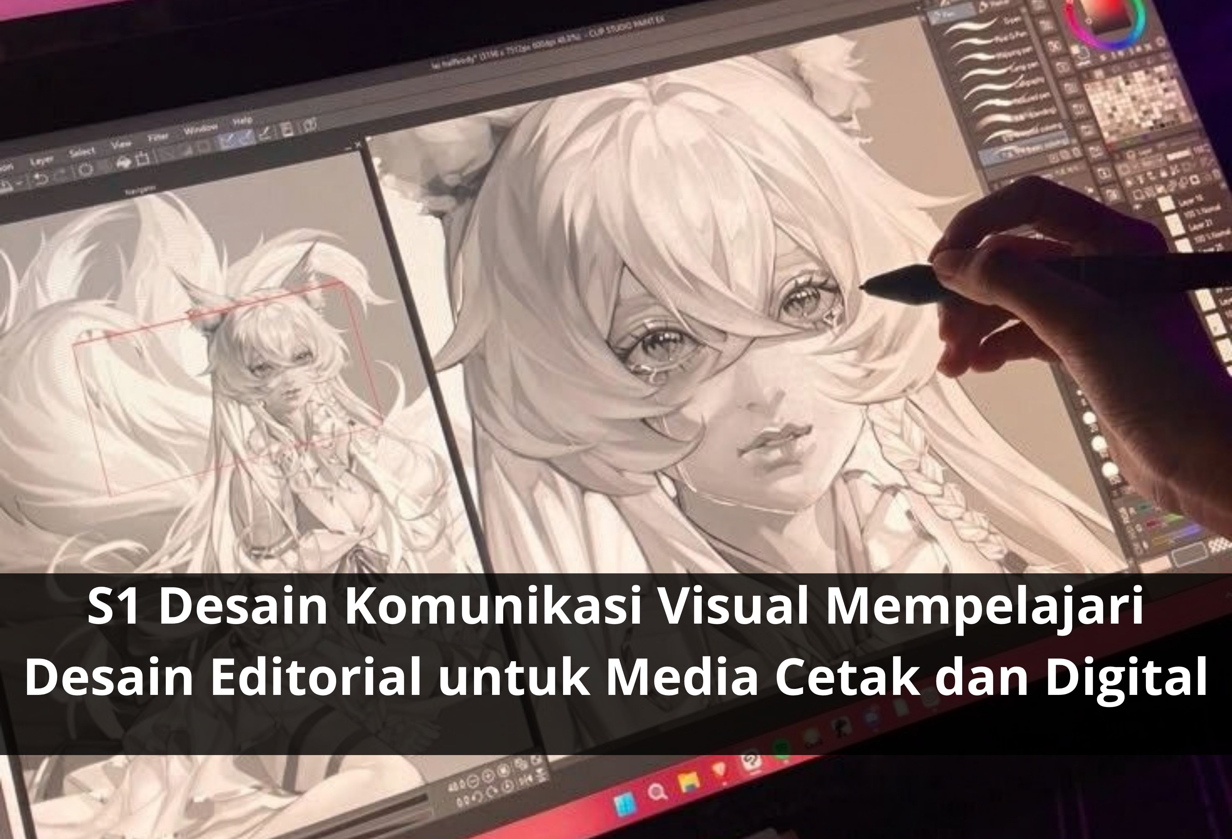 S1 Desain Komunikasi Visual Mempelajari Desain Editorial untuk Media Cetak dan Digital