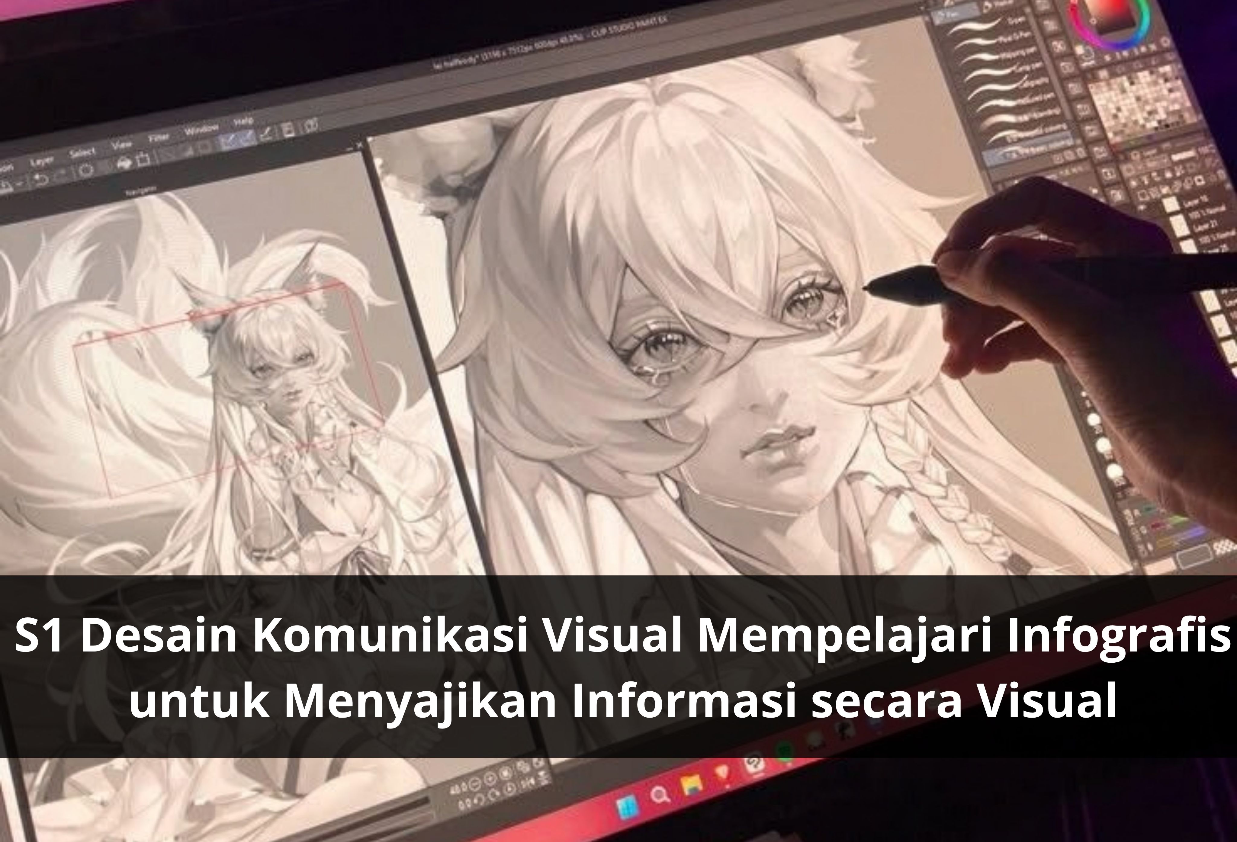 S1 Desain Komunikasi Visual Mempelajari Infografis untuk Menyajikan Informasi secara Visual