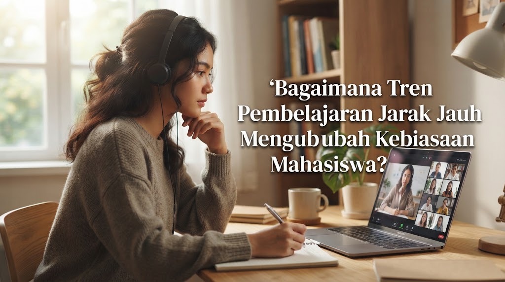 Bagaimana Tren Pembelajaran Jarak Jauh Mengubah Kebiasaan Mahasiswa?