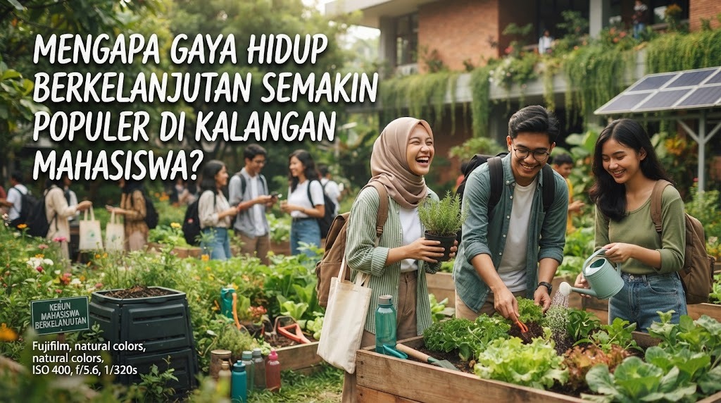 Mengapa Gaya Hidup Berkelanjutan Semakin Populer di Kalangan Mahasiswa?