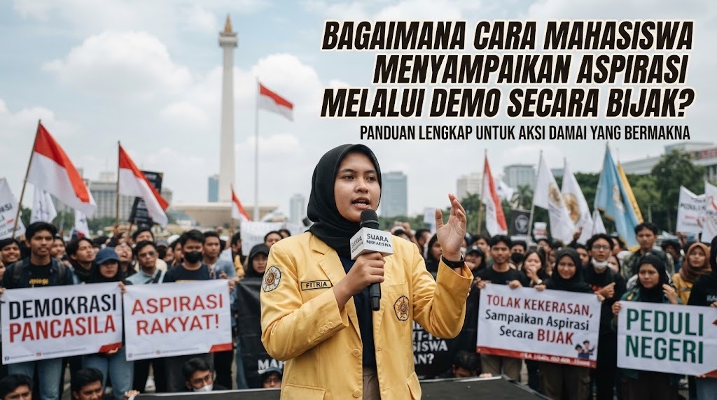 Bagaimana Cara Mahasiswa Menyampaikan Aspirasi Melalui Demo Secara Bijak?