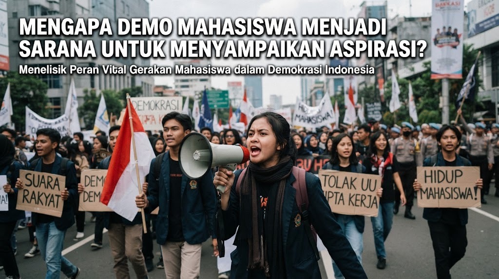 Mengapa Demo Mahasiswa Menjadi Sarana Untuk Menyampaikan Aspirasi?