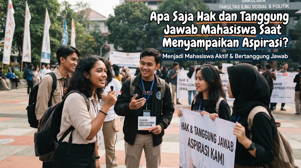 Apa Saja Hak Dan Tanggung Jawab Mahasiswa Saat Menyampaikan Aspirasi?