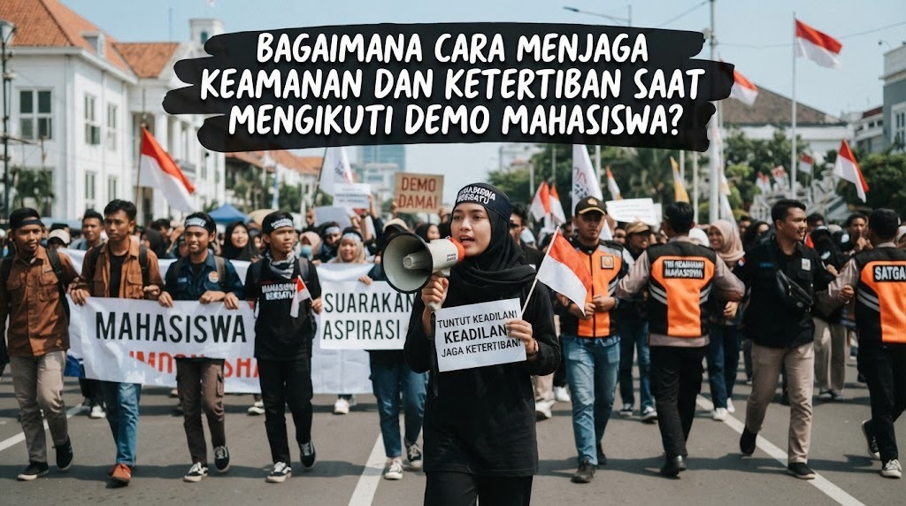 Bagaimana Cara Menjaga Keamanan Dan Ketertiban Saat Mengikuti Demo Mahasiswa?