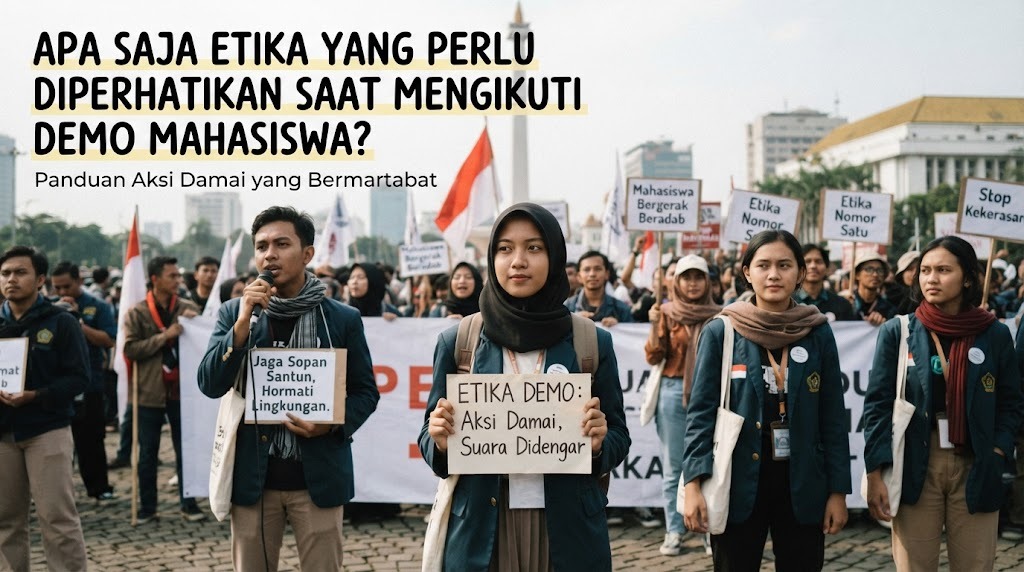 Apa Saja Etika Yang Perlu Diperhatikan Saat Mengikuti Demo Mahasiswa?