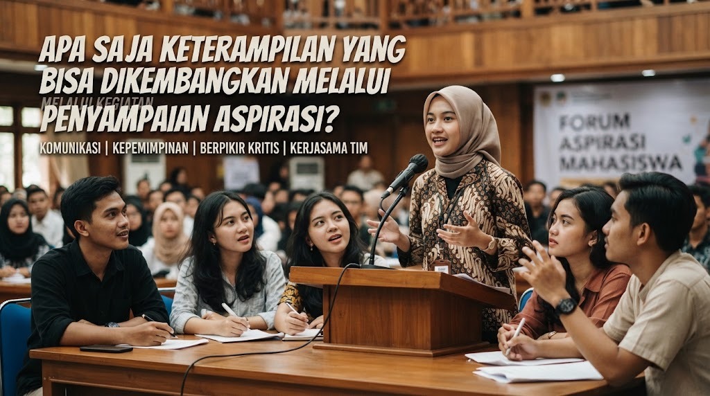 Apa Saja Keterampilan Yang Bisa Dikembangkan Melalui Kegiatan Penyampaian Aspirasi?