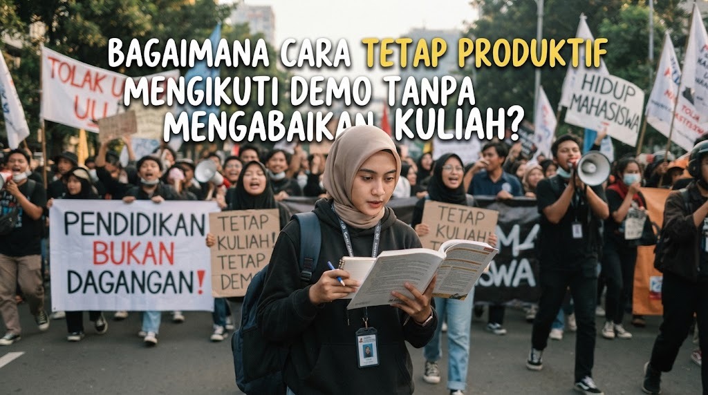Bagaimana Cara Tetap Produktif Mengikuti Demo Tanpa Mengabaikan Kuliah?