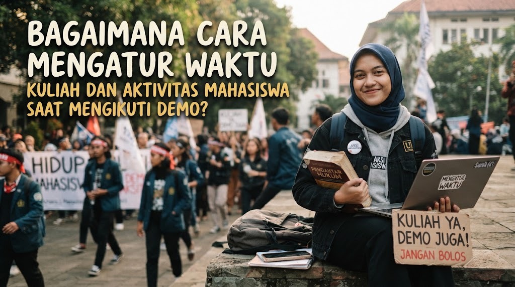 Bagaimana Cara Mengatur Waktu Kuliah Dan Aktivitas Mahasiswa Saat Mengikuti Demo?