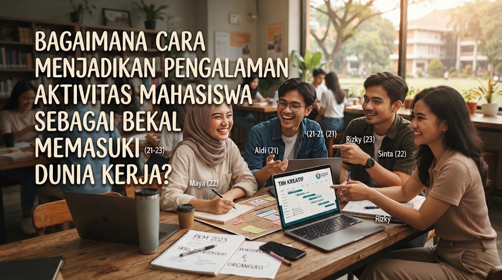 Bagaimana Cara Menjadikan Pengalaman Aktivitas Mahasiswa Sebagai Bekal Memasuki Dunia Kerja?