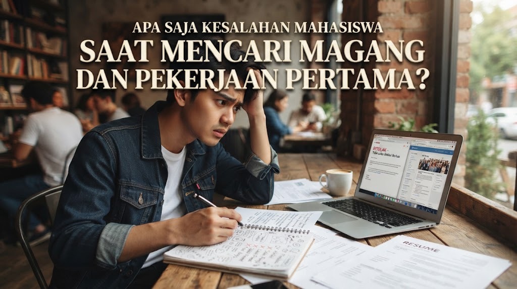 Apa Saja Kesalahan Mahasiswa Saat Mencari Magang dan Pekerjaan Pertama?