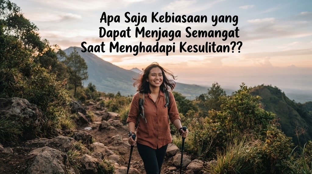 Apa Saja Kebiasaan yang Dapat Menjaga Semangat Saat Menghadapi Kesulitan?