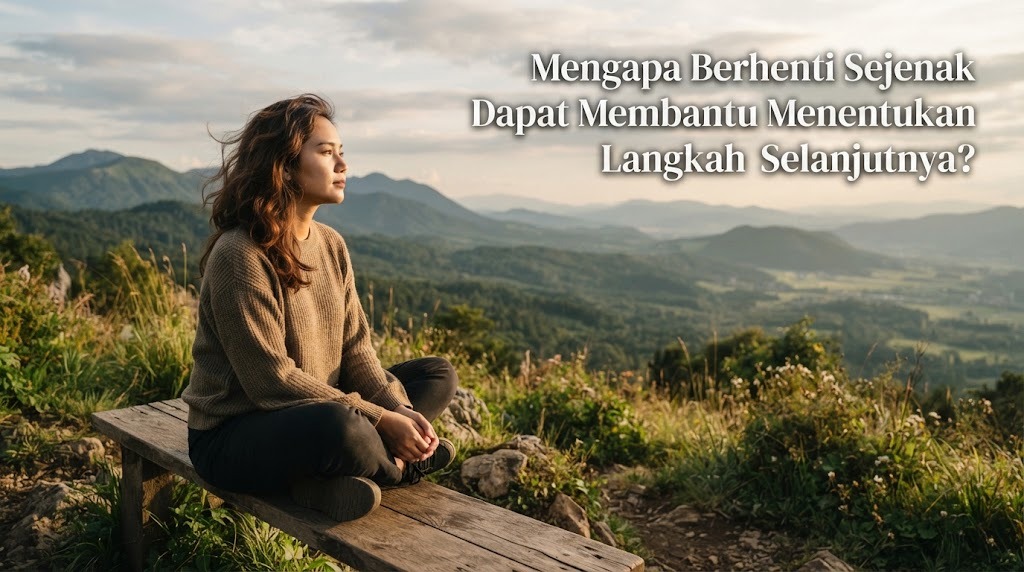 Mengapa Berhenti Sejenak Dapat Membantu Menentukan Langkah Selanjutnya?