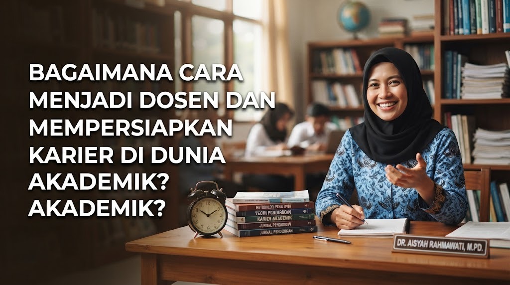 Bagaimana Cara Menjadi Dosen dan Mempersiapkan Karier di Dunia Akademik?