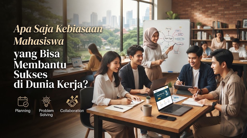 Apa Saja Kebiasaan Mahasiswa yang Bisa Membantu Sukses di Dunia Kerja?