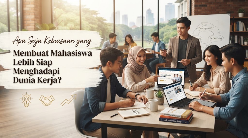 Apa Saja Kebiasaan yang Membuat Mahasiswa Lebih Siap Menghadapi Dunia Kerja?