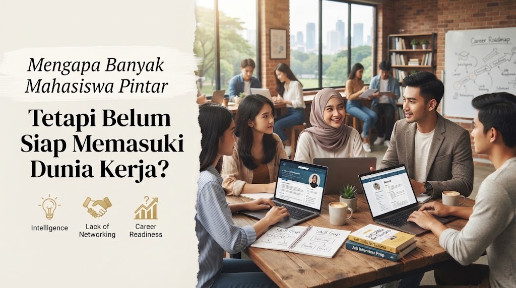 Mengapa Banyak Mahasiswa Pintar Tetapi Belum Siap Memasuki Dunia Kerja?