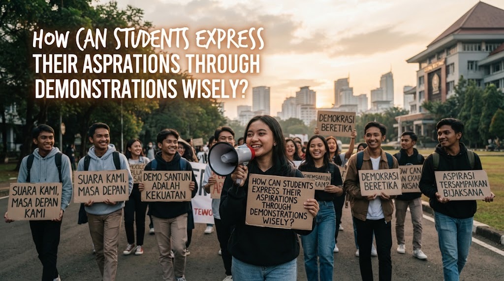 How Can Students Express Their Aspirations Through Demonstrations Wisely?
