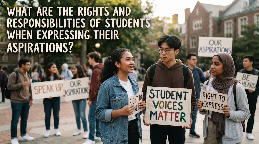 What Are the Rights and Responsibilities of Students When Expressing Their Aspirations?