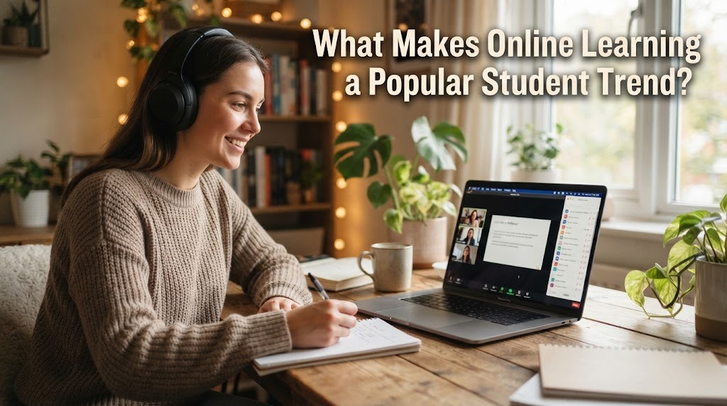 What Makes Online Learning a Popular Student Trend?