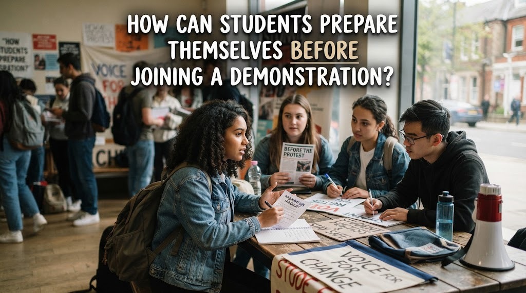 How Can Students Prepare Themselves Before Joining a Demonstration?