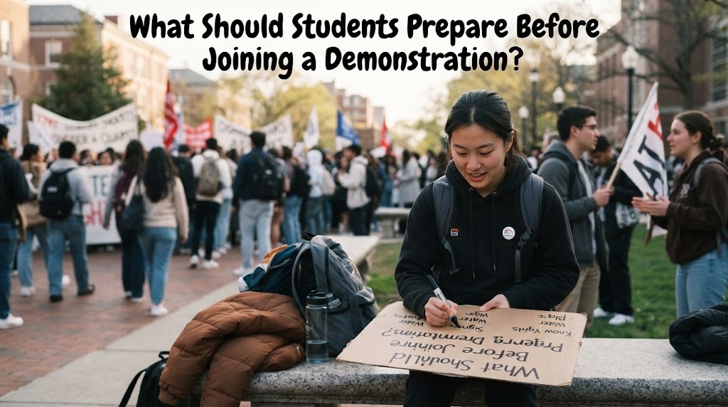 What Should Students Prepare Before Joining a Demonstration?