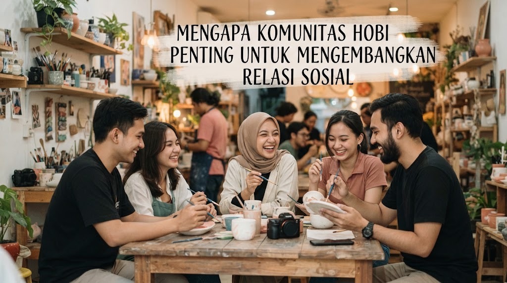 Mengapa Komunitas Hobi Penting untuk Mengembangkan Relasi Sosial